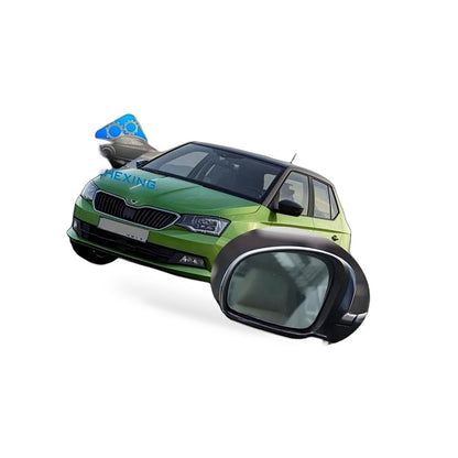 Left Mirror Glass Suitable for Skoda Fabia 2008-2014 5J0 857 521 - BD1