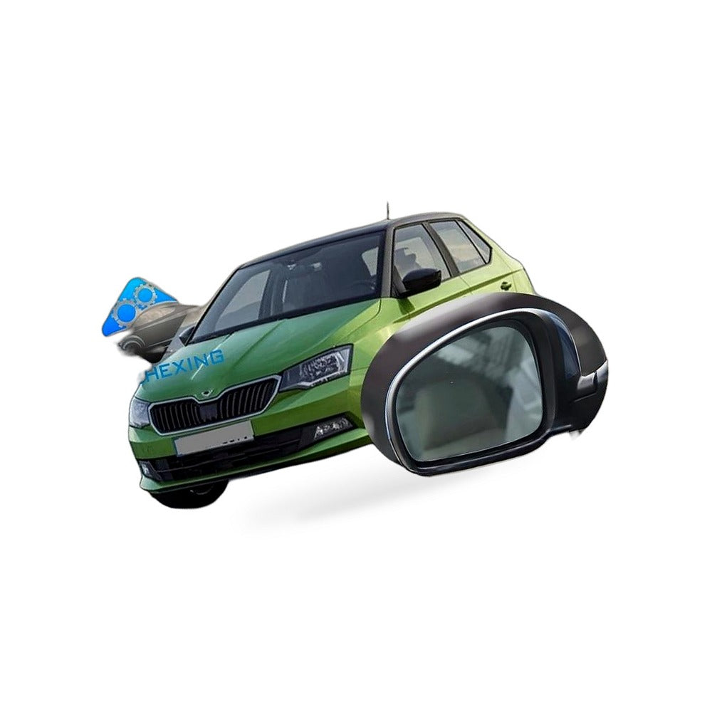 Left Mirror Glass Suitable for Skoda Fabia 2008-2014 5J0 857 521 - BD2