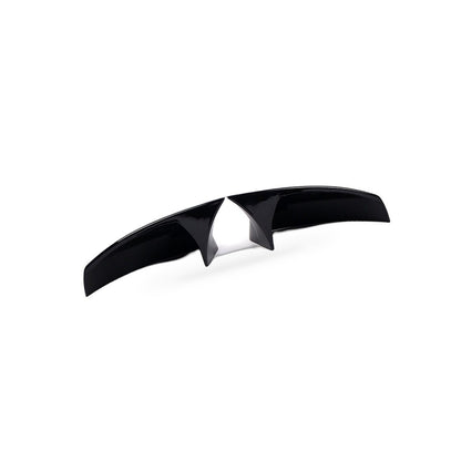 Gloss Black Horn Style Rearview Mirror Cover Suitable for Audi A3 2014-2020 S3 - BD4