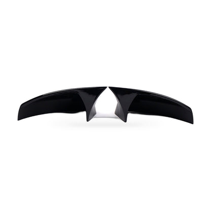 Gloss Black Horn Style Rearview Mirror Cover Suitable for Audi A3 2014-2020 S3 - ZT3