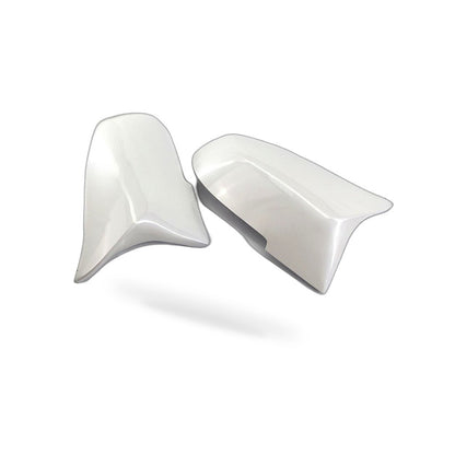 Side Mirror Cover Suitable for BMW 1 2 3 4 Series F20 F30 F32 Pearl White - BD3