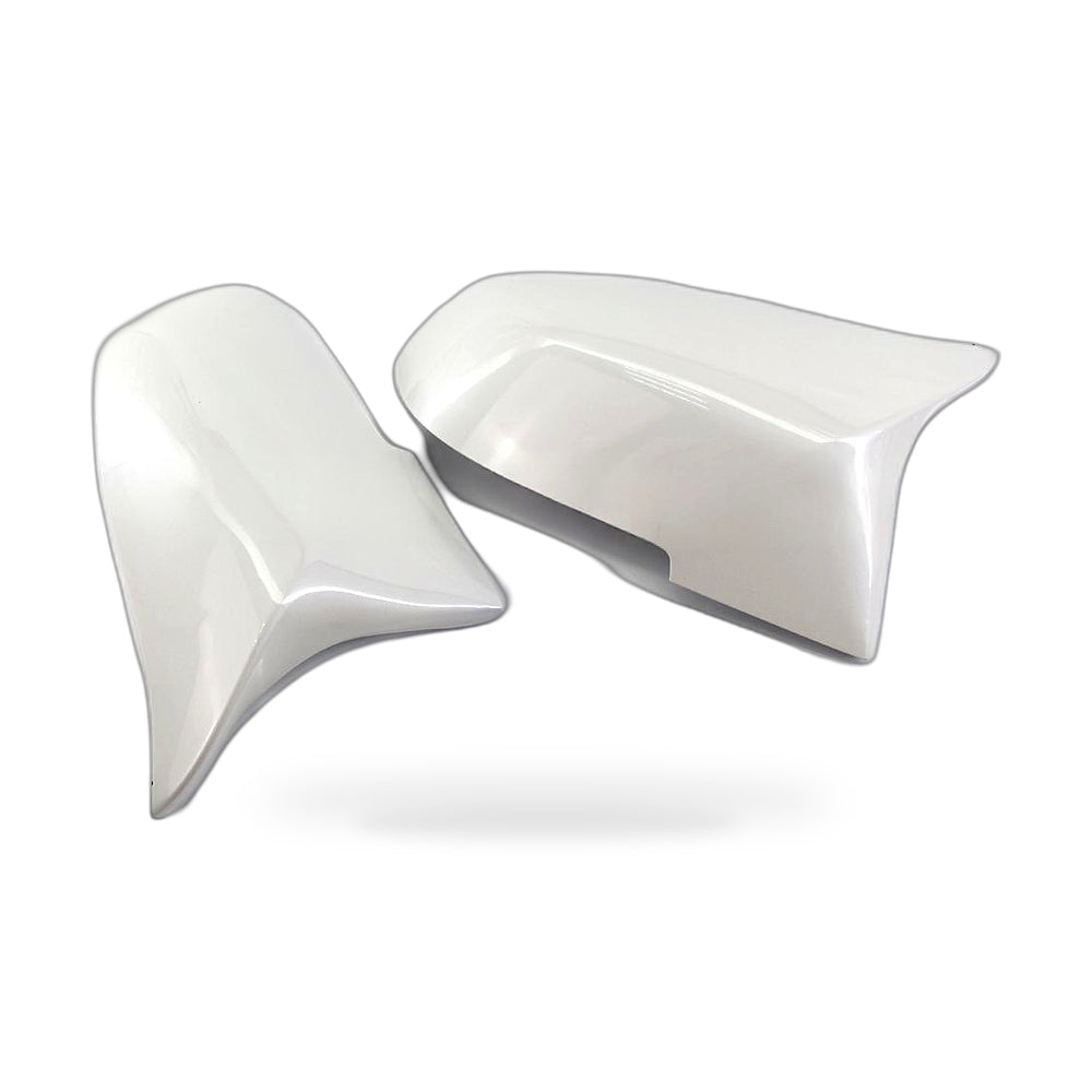 Side Mirror Cover Suitable for BMW 1 2 3 4 Series F20 F30 F32 Pearl White - ZT3
