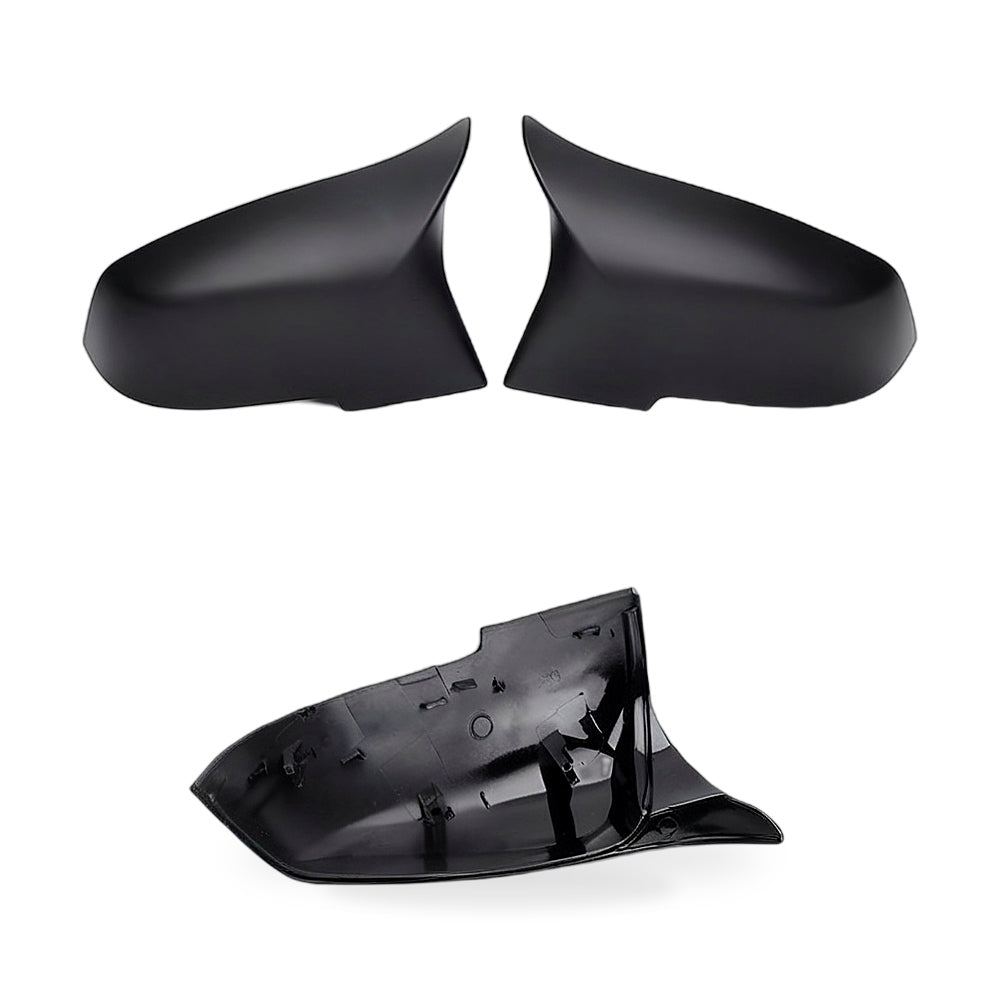 Side Mirror Cowl Suitable for BMW 1 3 4 Series F20 F30 F35 Matte Black - ZT2
