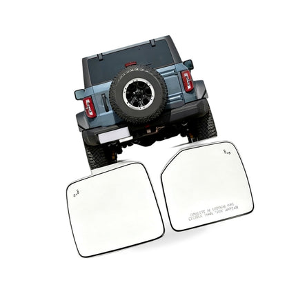 Blind Spot Detection Mirror Glass Suitable for Ford Bronco 2024 Right Side - BD2