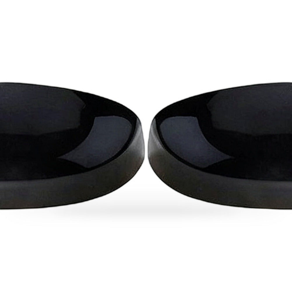 Gloss Black Mirror Cover Shell Suitable for 12-14 Ford Focus Left BM5117K748AA - XQ1