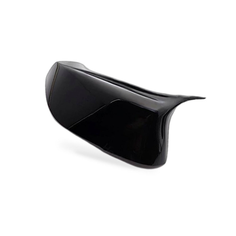 Side Mirror Cover Suitable for Infiniti Q50 Q60 Q70 Gloss Black Bullhorn Style - BD3