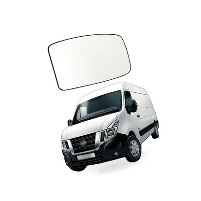 Mirror Glass Suitable for Nissan NV400 Renault Master Opel Movano Left Heated - BD2