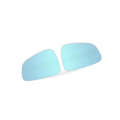 Mirror Glass for Tesla Model X S 2017-2020 Right White Blue Lens - BD4