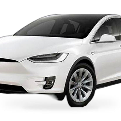 Mirror Glass for Tesla Model X S 2017-2020 Right White Blue Lens - XQ1