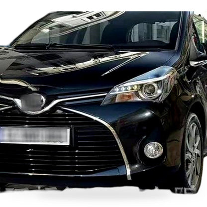 Left Heated Mirror Glass Suitable for Toyota Yaris 12-18 Driver Side - XQ1