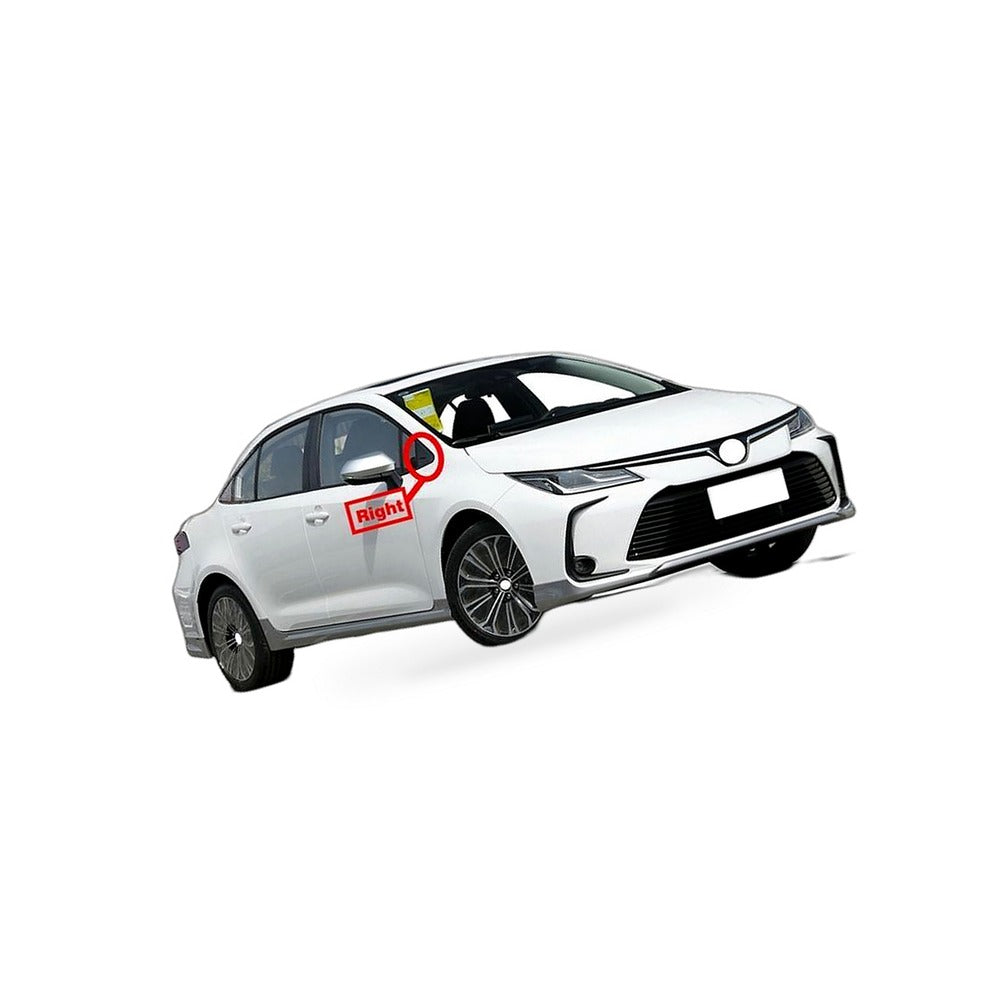 Right Outer Triangle Trim Cover Suitable for Toyota Corolla 2019-2021 - BD2