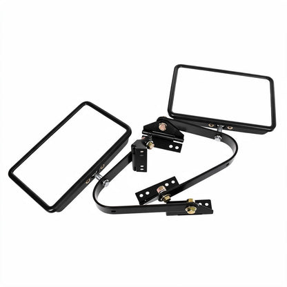 Door Mirror Head and Arm Set Texture Black LH RH Suitable for Universal Truck - BD2