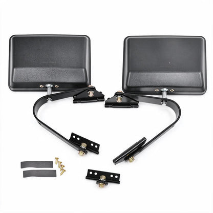Door Mirror Head and Arm Set Texture Black LH RH Suitable for Universal Truck - ZT2