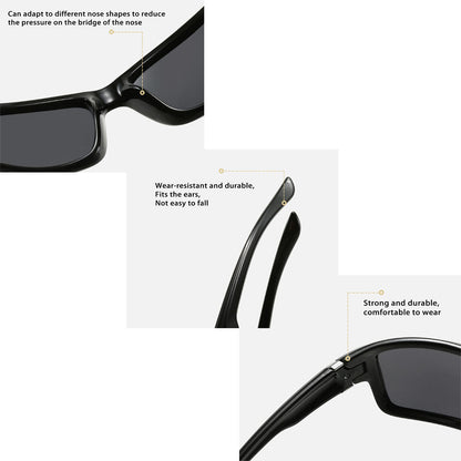 Men Polarized Sports Sunglasses Running Cycling Wrap Around Fishing Driving.