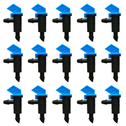 100PCS Drip Flag Emitter Flag Dripper for Garden Drip Irrigation Dropper 8L H.