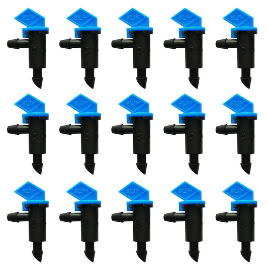 100PCS Drip Flag Emitter Flag Dripper for Garden Drip Irrigation Dropper 8L H.
