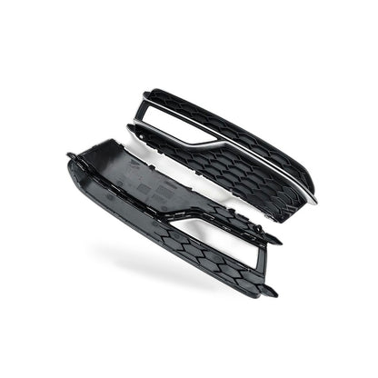 Fog Light Frame Lower Grille Suitable for Audi A5 S5 2013-2017 Left Chrome Strip - BD3