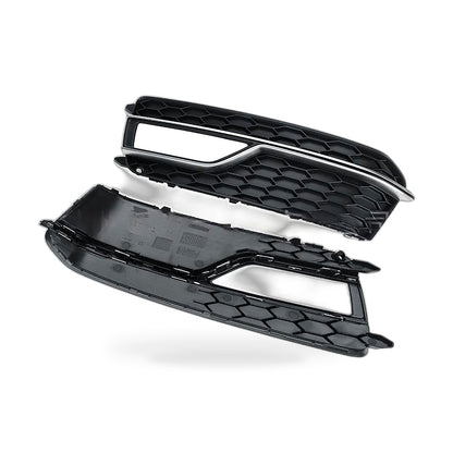 Fog Light Frame Lower Grille Suitable for Audi A5 S5 2013-2017 Left Chrome Strip - ZT3