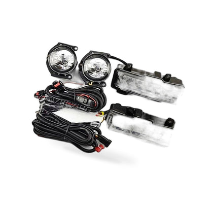 Fog Light Frame Suitable for Mitsubishi Pajero V93 V97 2015-2019 LED DRL - BD1