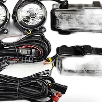 Fog Light Frame Suitable for Mitsubishi Pajero V93 V97 2015-2019 LED DRL - XQ1