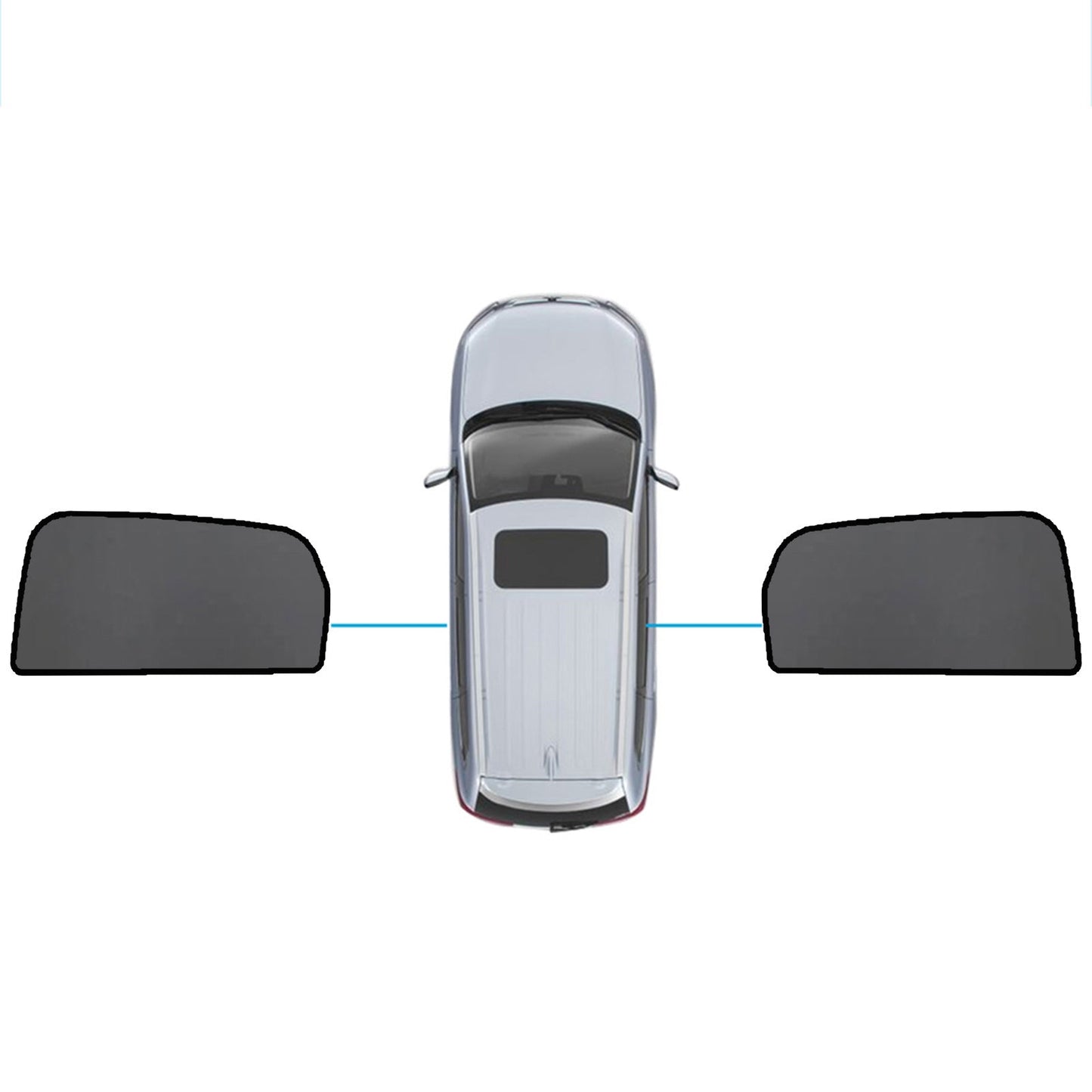 Magnetic Mesh Sun Blind Car Window Shades Suitable for Audi Q7