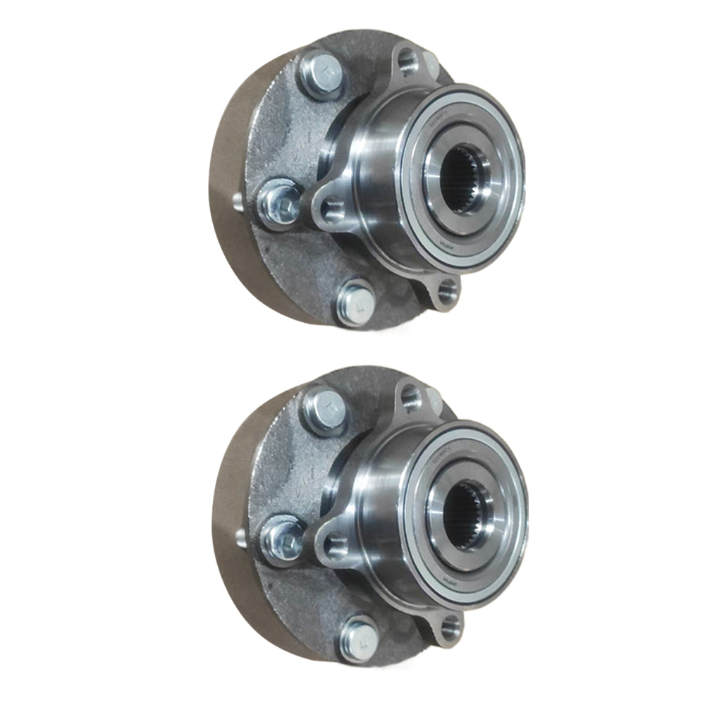 2x Front Wheel Bearing Hub Assembly Suitable for Mitsubishi Pajero V97W V98W 3.2