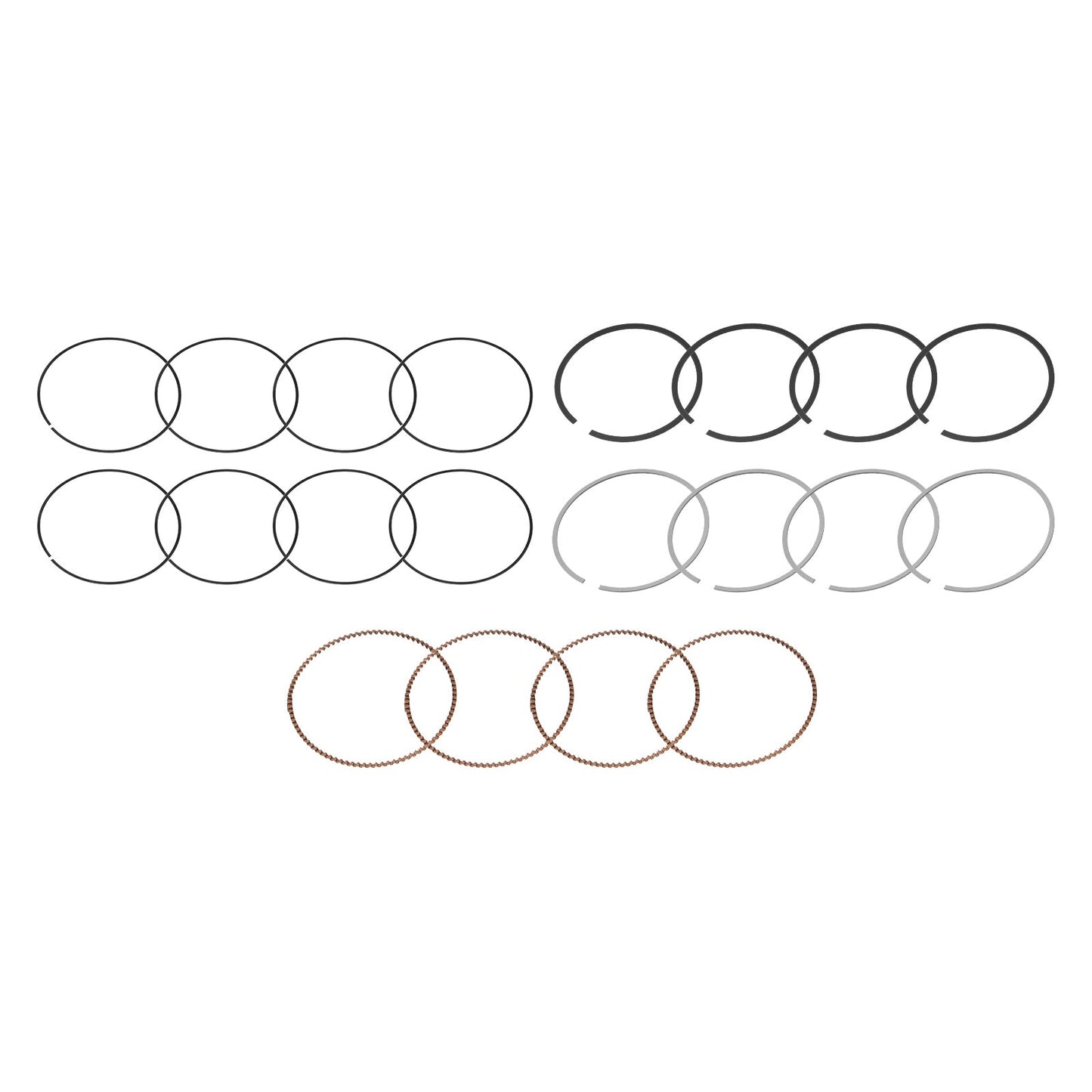 Engine Piston Rings Suitable For Mini Cooper Countryman / Paceman 2006-2016
