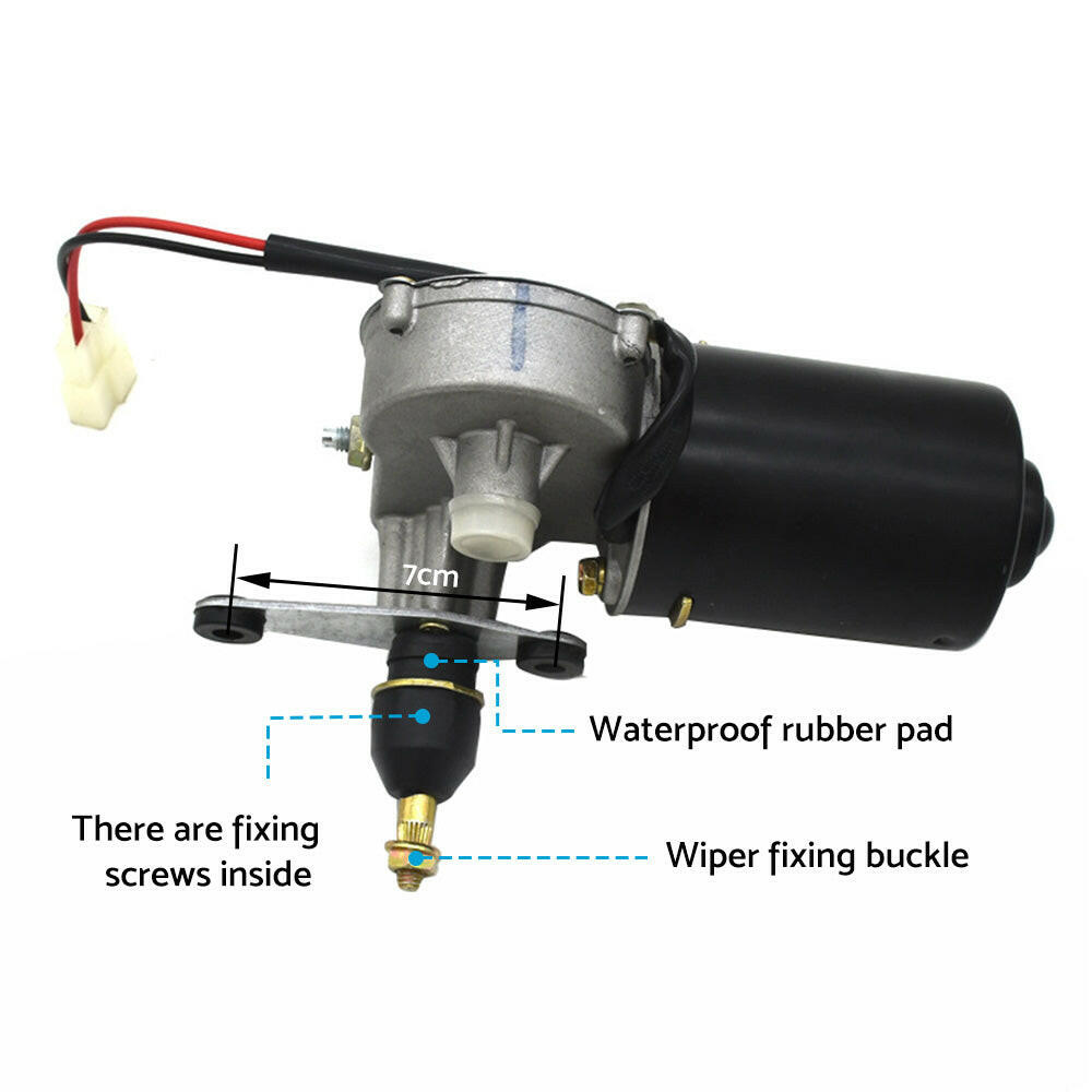 12V Electric Windshield Wiper Motor Universal Two Lines Suitable For Car Interior.