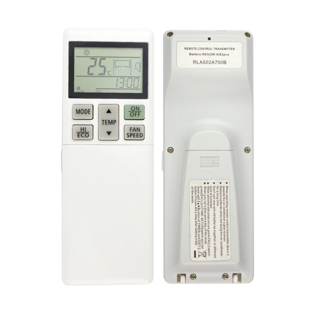 A or C Air Conditioner Remote Control RLA502A700B Suitable for Mitsubishi Heavy Ind.