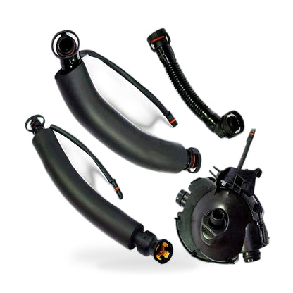 Crankcase ventilation hose oil separator kit for BMW 1 3 5 6 7 series X1 X3 X5 Z4 - ZT2