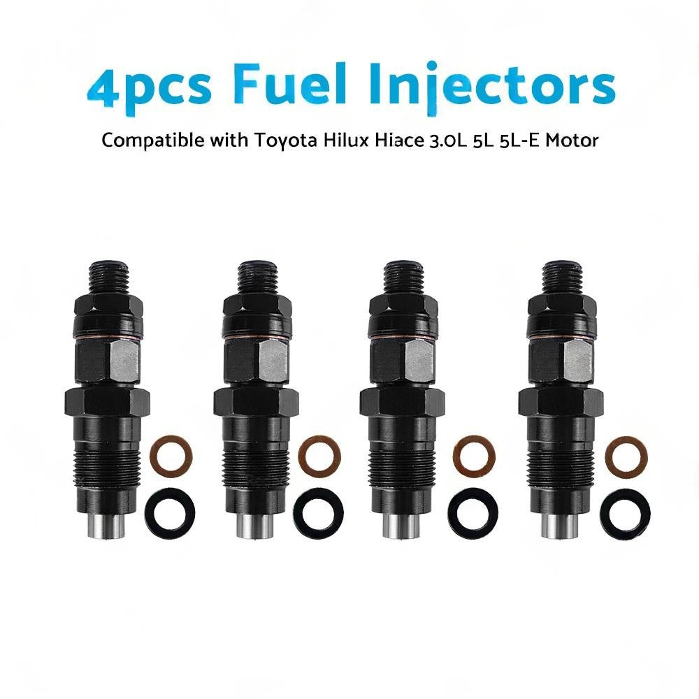 4x Diesel Fuel Injector Suitable for Toyota LX 4.7L