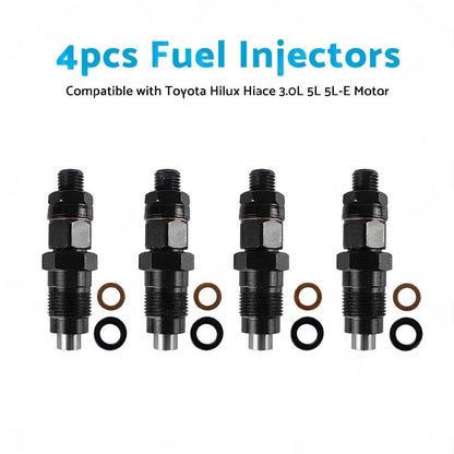 4x Diesel Fuel Injector Suitable for Toyota LX 4.7L
