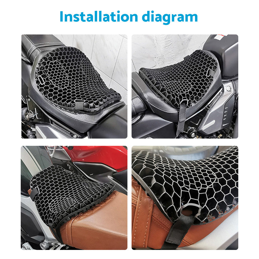 Motorcycle Gel Seat Cushion Suitable for General Purpose Models