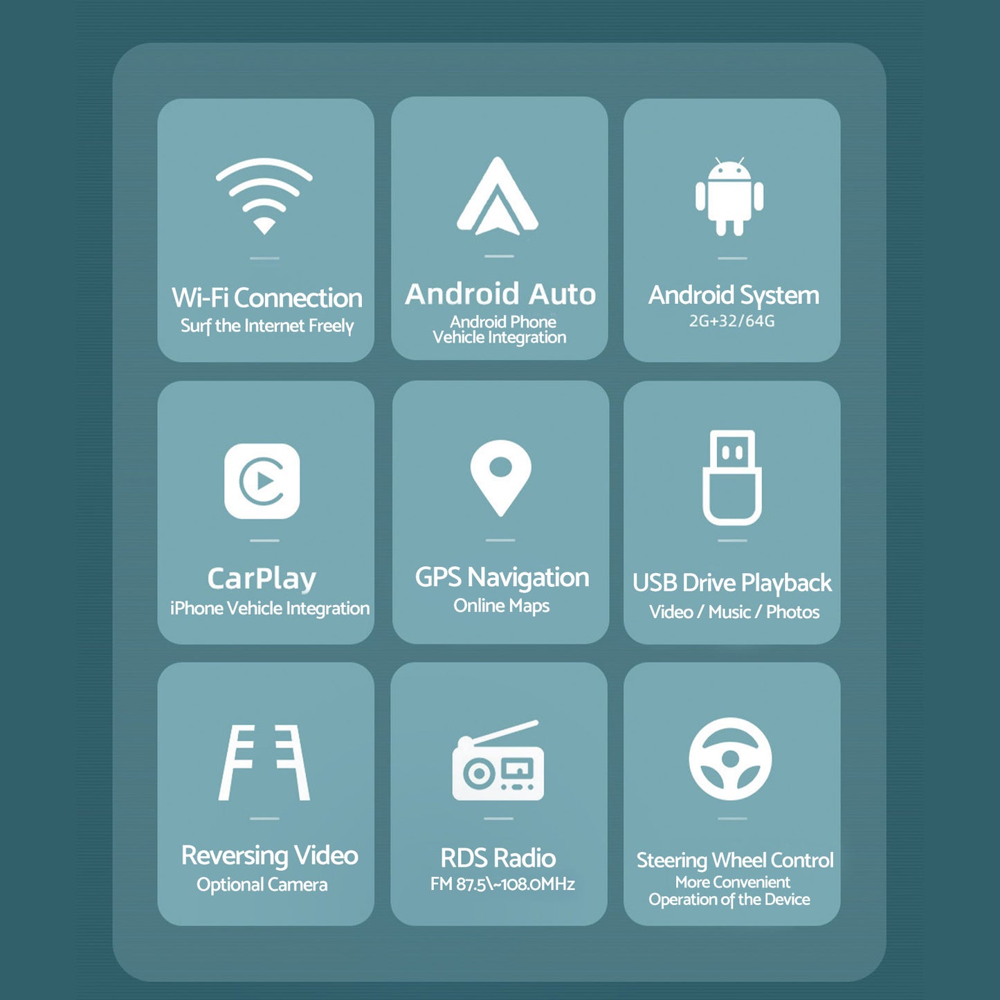 CarPlay Head Unit Wireless Suitable for Nissan Micra