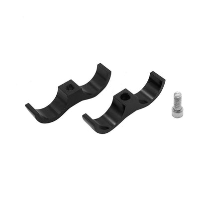 10x AN8 8AN Nylon Braided Stainless Steel Fuel Oil Line Hose Separator Clamp