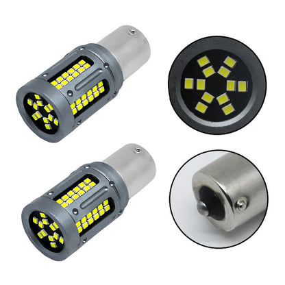 LED White Rear Reverse Bulbs BA15s Suitable For Holden Commodore VT VX VY VZ VE.