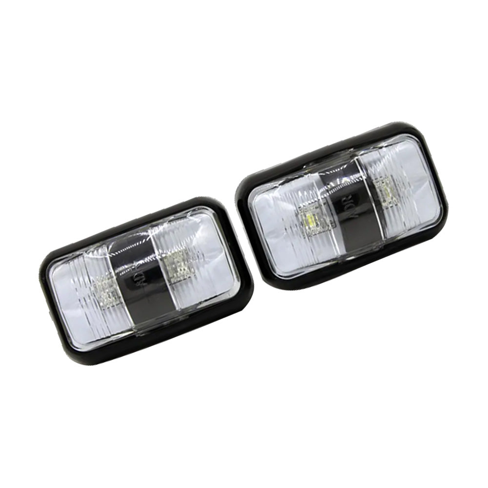 10X Red Amber Clearance Lights LED Trailer Suitable for Truck Car Warning Light.