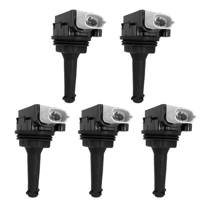5PCS Ignition Coil Suitable For Ford Focus ST XR5 RS Mondeo XR5 Kuga 2. 5L Turbo.