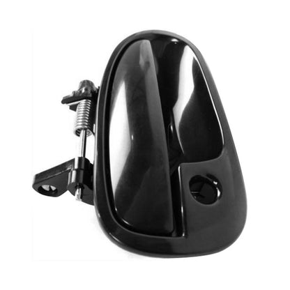 Smooth Black Front Right Outer Door Handle Suitable for Honda Civic EK 1995-2000.