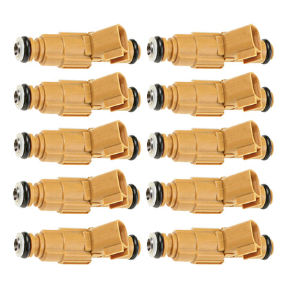 10x Fuel Injector Suitable For Ford E-350 F-250 F-350 F-450 F-550 F53 6.8L V10