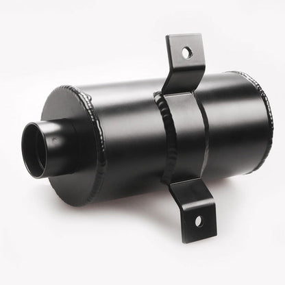 Aluminium Baffled Engine Oil Catch Can 0. 75L 2 Port AN10  3M Hose Fitting Kit.