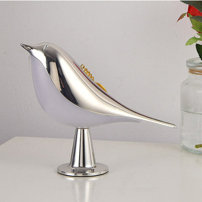 Modern Magpie Bird LED Table Lamp Touch Control Bedside Reading Night Light for Bedroom.