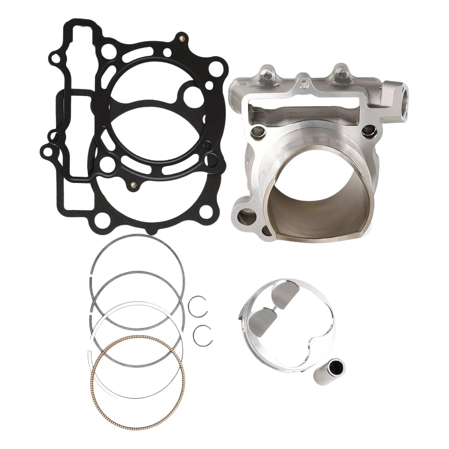 Cylinder Piston Gasket Kit 77mm 249cc Suitable for Kawasaki KX250F