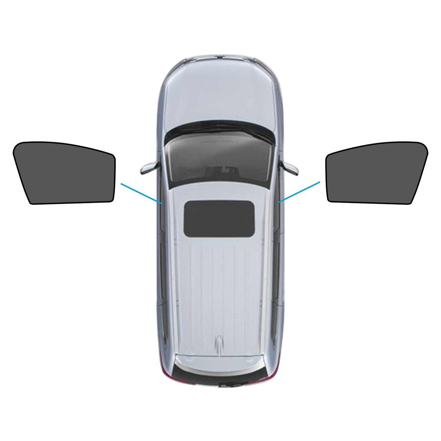 Car Window Sun Shade Magnetic Mesh Suitable For MG4 2023-2025.