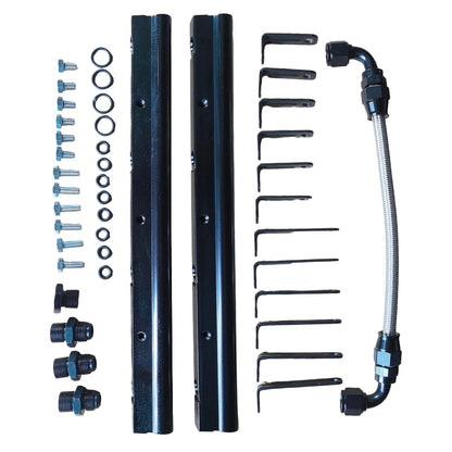 Intake Manifold with Fuel Rail Set Suitable For Chevy GM LS1 / LS2 / LS6 Engine