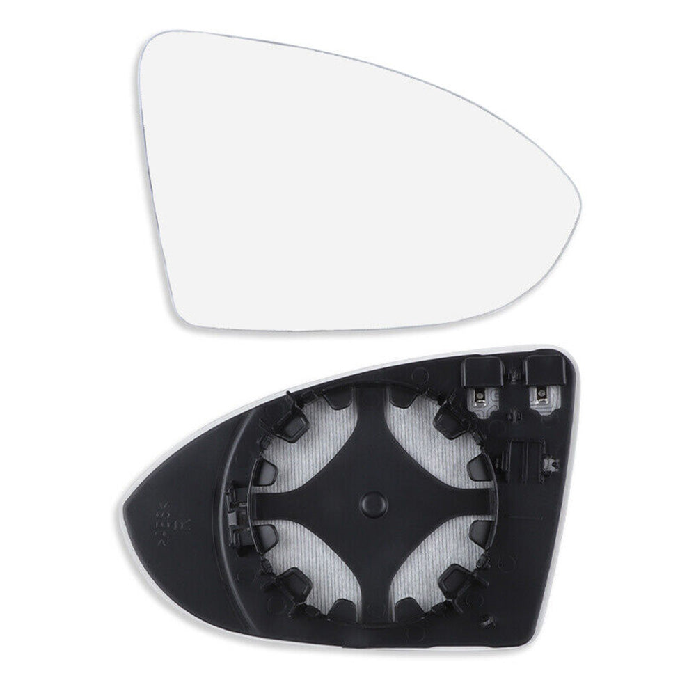 Right Heated Convex Mirror Glass with Base Suitable For VW Golf MK7 / MK7.5 2013-2018