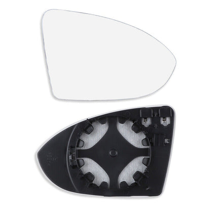 Right Heated Convex Mirror Glass with Base Suitable For VW Golf MK7 / MK7.5 2013-2018