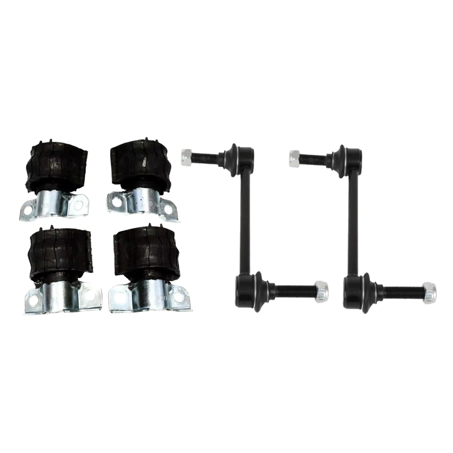 6x Front Sway Bar Link & Bushing Suitable for Mercedes ML W164 GL X164