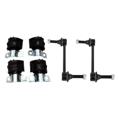 6x Front Sway Bar Link & Bushing Suitable for Mercedes ML W164 GL X164