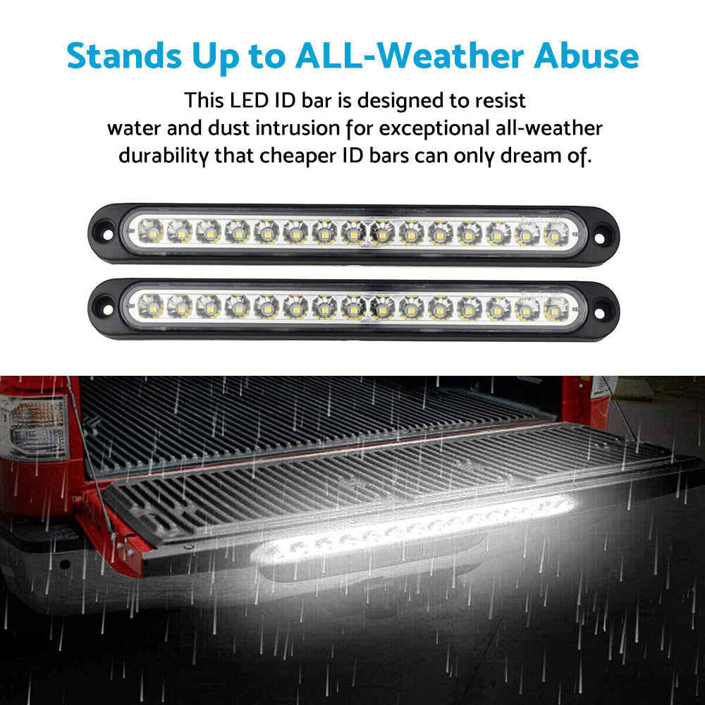 2x15 LED Tailer Stop Reverse Light Bar Suitable For Truck Boat Caravan Tail Lamp.